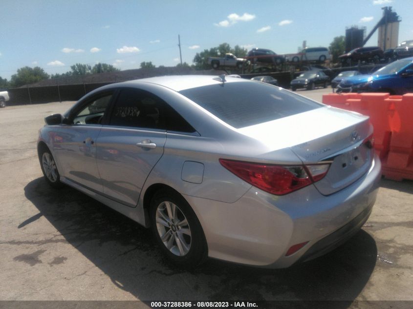 2014 Hyundai Sonata Gls VIN: 5NPEB4AC3EH910364 Lot: 37288386