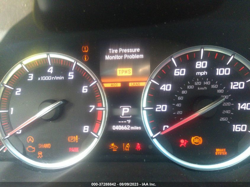 2019 Acura Tlx W/A-Spec Pkg VIN: 19UUB3F68KA001176 Lot: 37288842