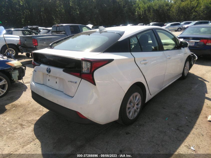 2022 Toyota Prius Le VIN: JTDKAMFU2N3159308 Lot: 37288896