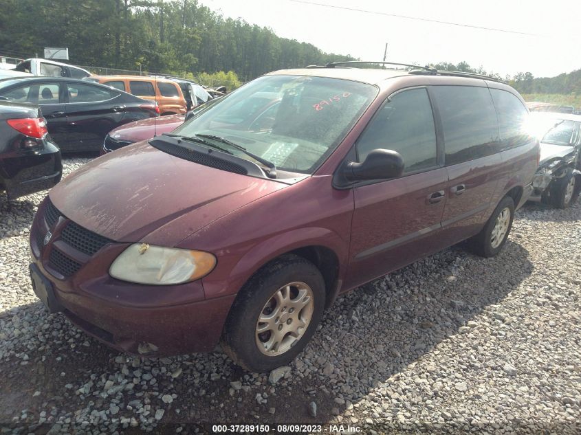 2002 Dodge Caravan Sport VIN: 2B4GP44R92R565749 Lot: 37289150