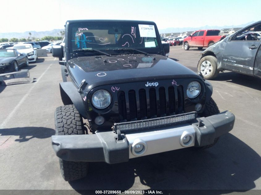 1C4AJWBG0FL624595 2015 Jeep Wrangler Sahara