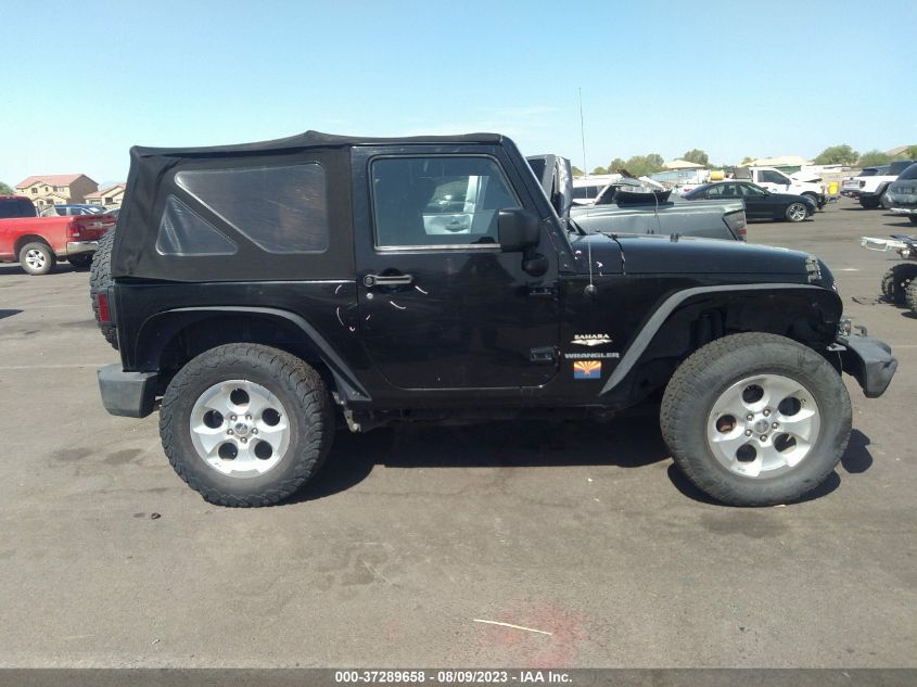 2015 Jeep Wrangler Sahara VIN: 1C4AJWBG0FL624595 Lot: 37289658