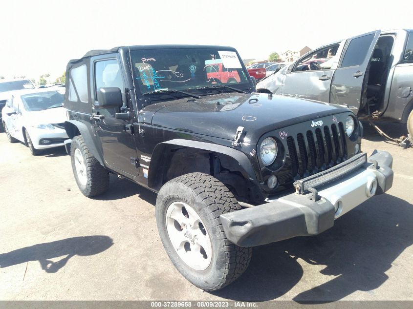 1C4AJWBG0FL624595 2015 Jeep Wrangler Sahara