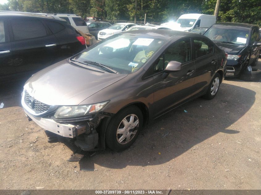 2013 Honda Civic Sdn Lx VIN: 19XFB2F53DE276219 Lot: 37289739