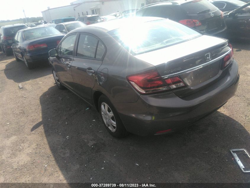 19XFB2F53DE276219 2013 Honda Civic Sdn Lx