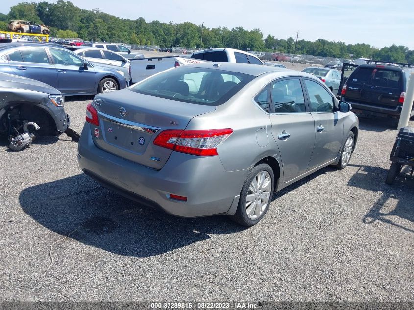 2013 Nissan Sentra Sl VIN: 3N1AB7AP8DL783728 Lot: 37289815