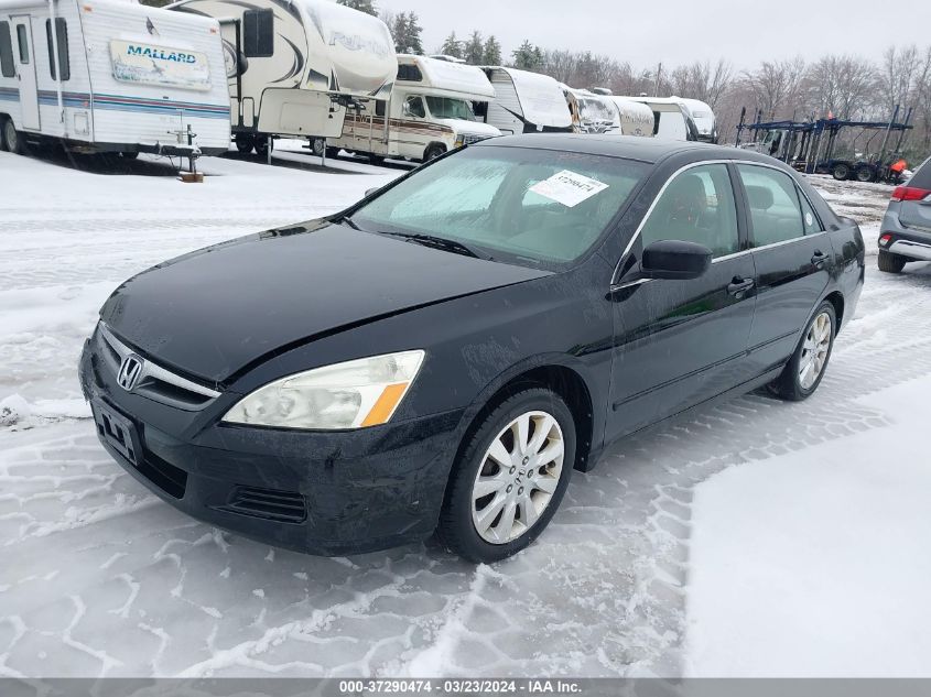 2007 Honda Accord 3.0 Ex VIN: 1HGCM66547A030857 Lot: 37290474