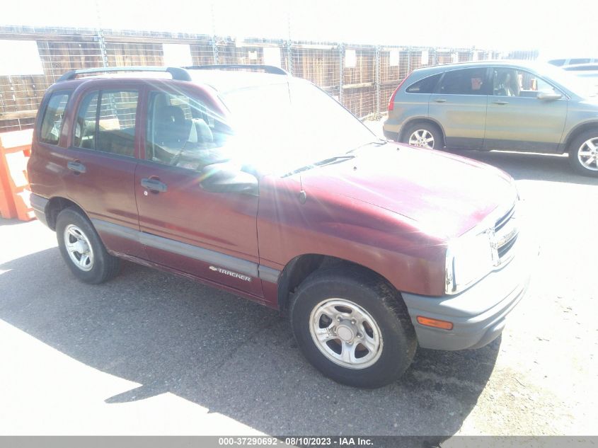 2003 Chevrolet Tracker Hard Top Base VIN: 2CNBJ13C436924739 Lot: 37290692