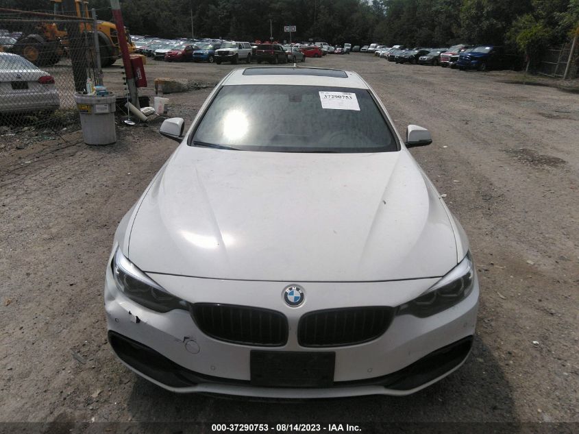 2019 BMW 430I Gran Coupe xDrive VIN: WBA4J3C50KBL06904 Lot: 37290753