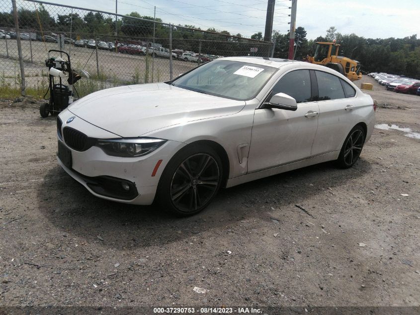 2019 BMW 430I Gran Coupe xDrive VIN: WBA4J3C50KBL06904 Lot: 37290753