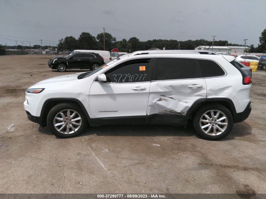 2015 Jeep Cherokee Limited VIN: 1C4PJMDB8FW763825 Lot: 37290777