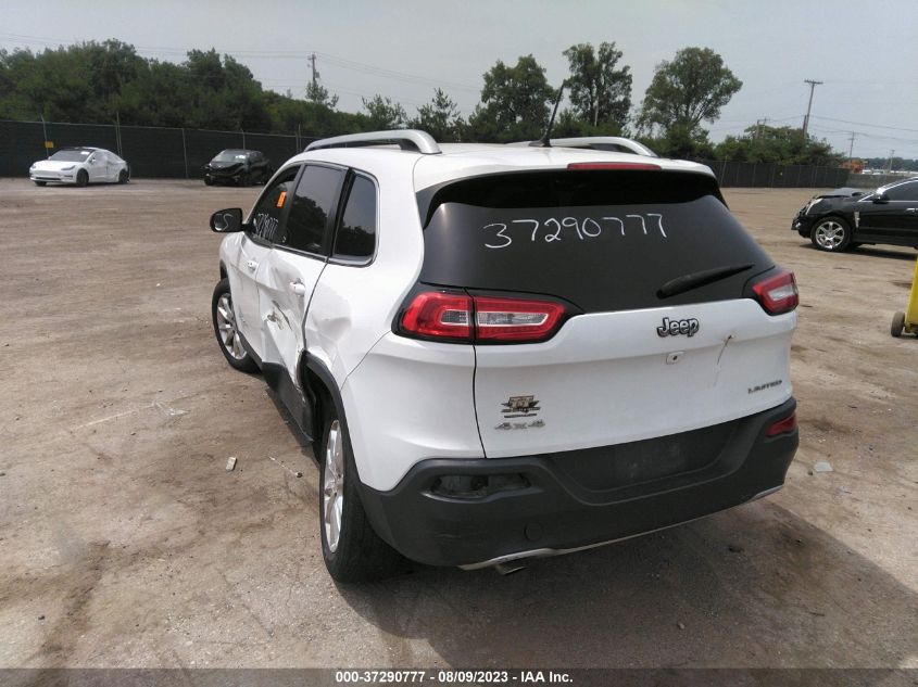 2015 Jeep Cherokee Limited VIN: 1C4PJMDB8FW763825 Lot: 37290777