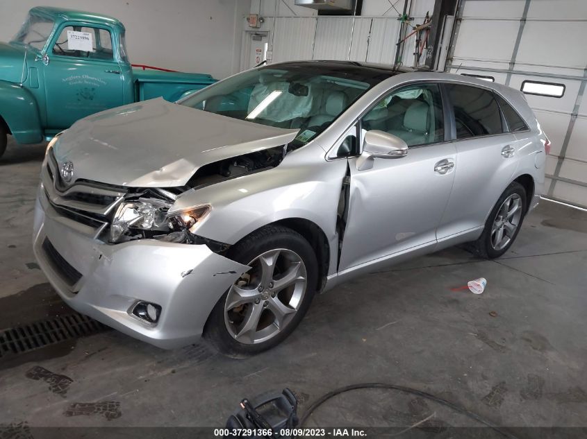 4T3ZK3BB6DU058407 2013 Toyota Venza Xle V6