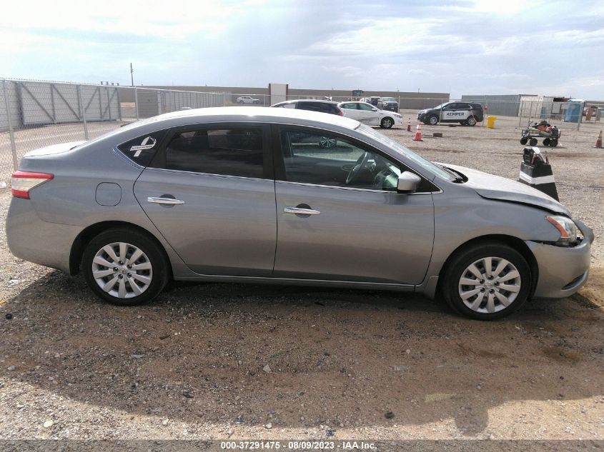 2014 Nissan Sentra Sv VIN: 3N1AB7AP9EY287339 Lot: 37291475