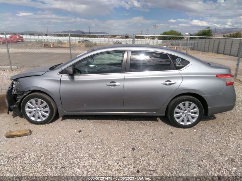 2014 Nissan Sentra Sv VIN: 3N1AB7AP9EY287339 Lot: 37291475