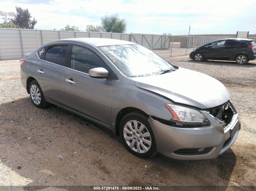 2014 Nissan Sentra Sv VIN: 3N1AB7AP9EY287339 Lot: 37291475