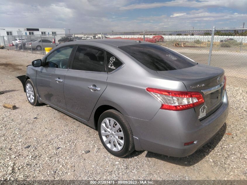 2014 Nissan Sentra Sv VIN: 3N1AB7AP9EY287339 Lot: 37291475