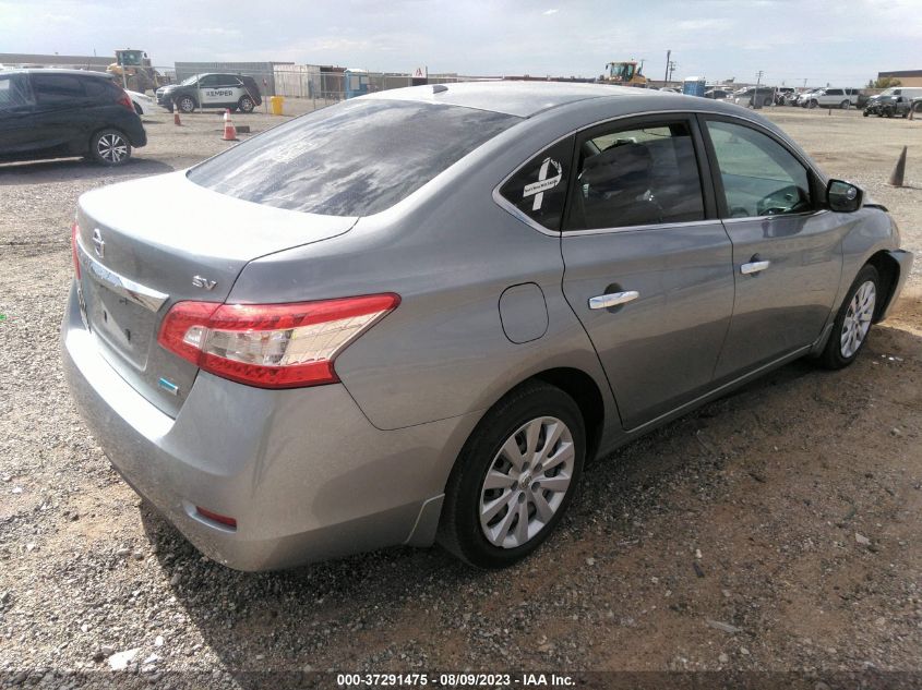 2014 Nissan Sentra Sv VIN: 3N1AB7AP9EY287339 Lot: 37291475