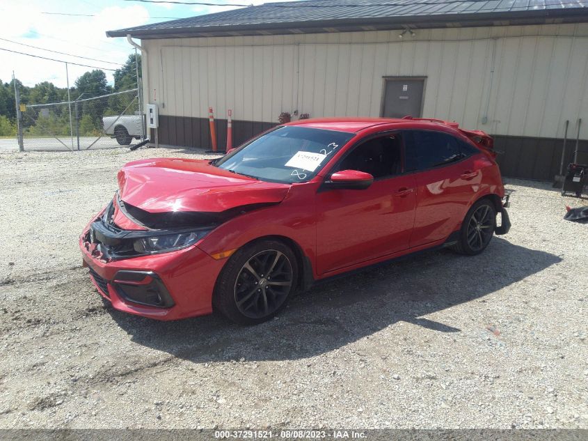 2020 Honda Civic Sport VIN: SHHFK7H48LU213447 Lot: 37291521