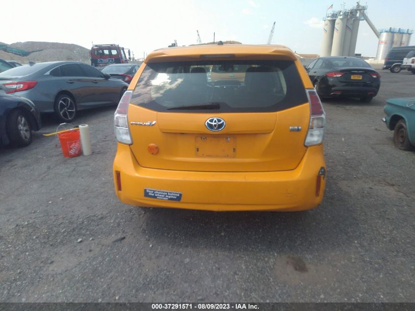 JTDZN3EU1FJ033551 2015 Toyota Prius V Two