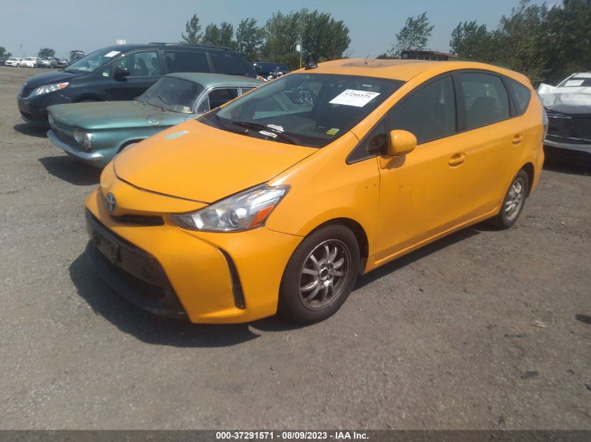 JTDZN3EU1FJ033551 2015 Toyota Prius V Two