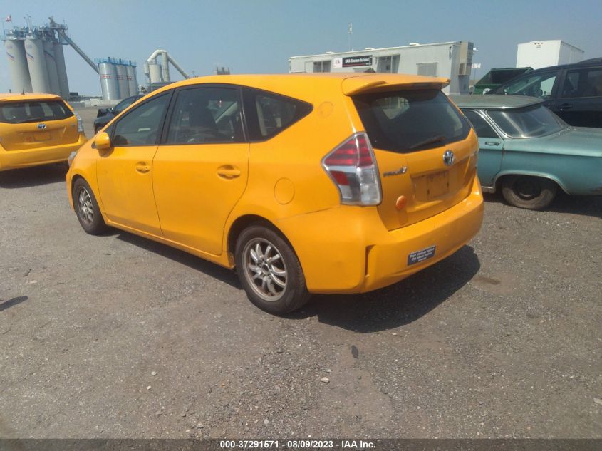 JTDZN3EU1FJ033551 2015 Toyota Prius V Two