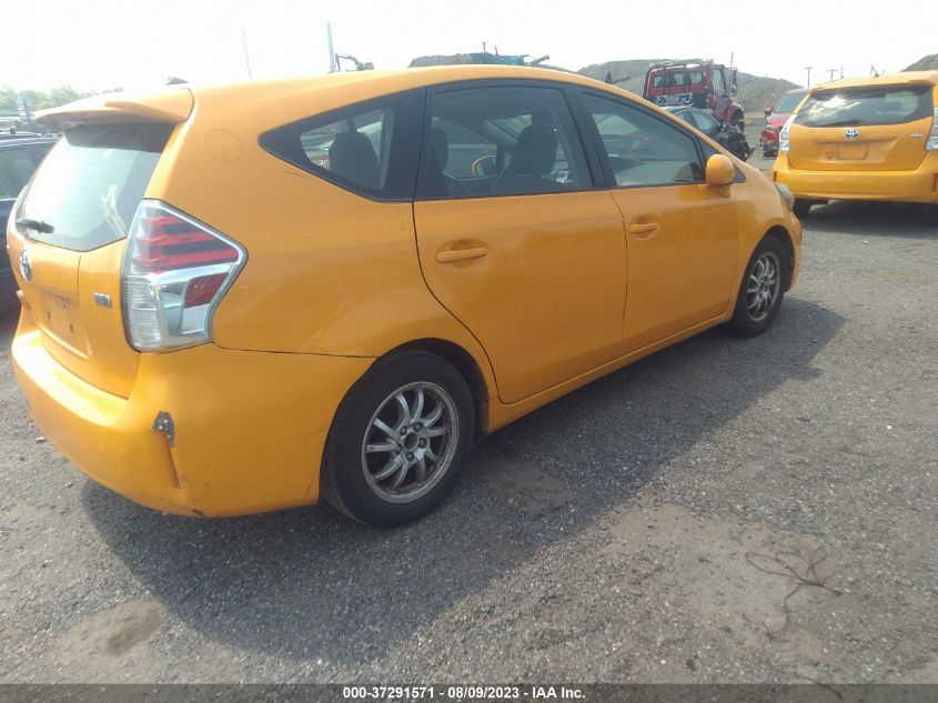 JTDZN3EU1FJ033551 2015 Toyota Prius V Two