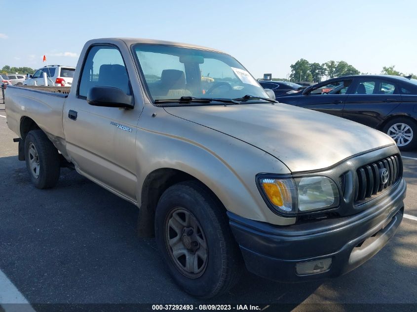 2002 Toyota Tacoma Base (A4) VIN: 5TENL42N62Z140084 Lot: 37292493