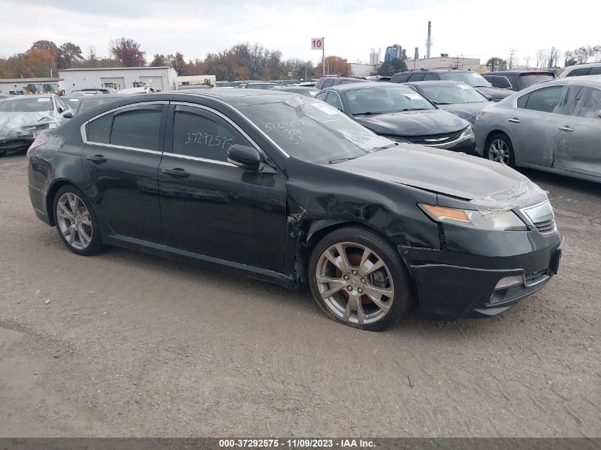 2012 Acura Tl 3.7 VIN: 19UUA9F7XCA006668 Lot: 37292575