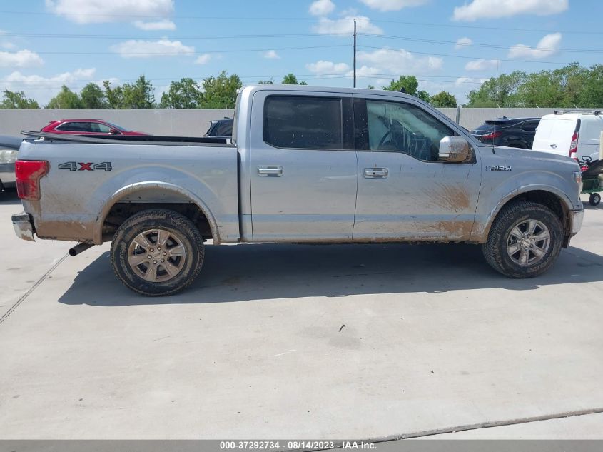 2020 Ford F-150 Lariat VIN: 1FTEW1E52LFA63827 Lot: 40330871