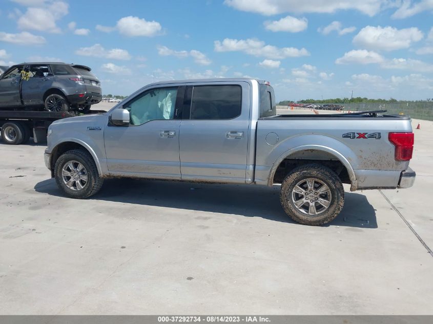 2020 Ford F-150 Lariat VIN: 1FTEW1E52LFA63827 Lot: 40330871