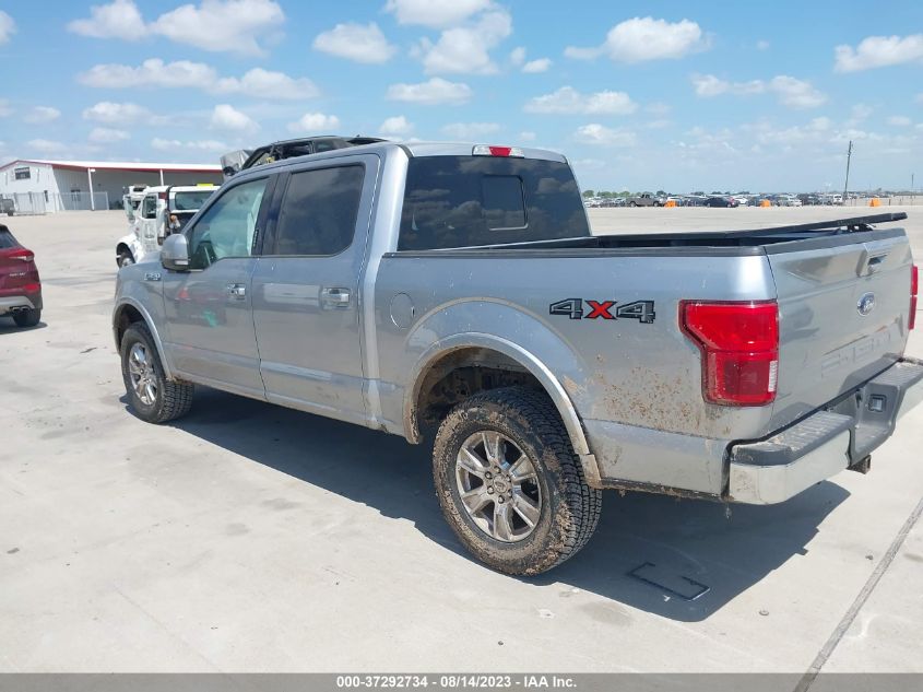 2020 Ford F-150 Lariat VIN: 1FTEW1E52LFA63827 Lot: 40330871