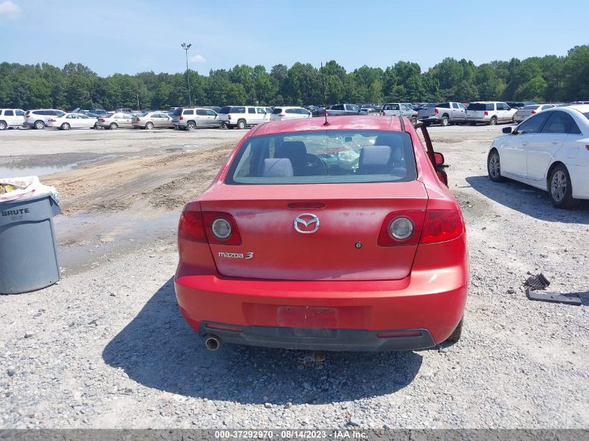 2004 Mazda Mazda3 I VIN: JM1BK32F141125823 Lot: 37292970