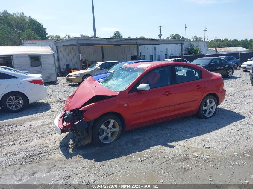 2004 Mazda Mazda3 I VIN: JM1BK32F141125823 Lot: 37292970