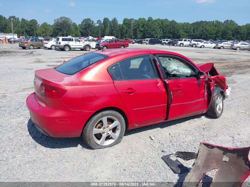 2004 Mazda Mazda3 I VIN: JM1BK32F141125823 Lot: 37292970