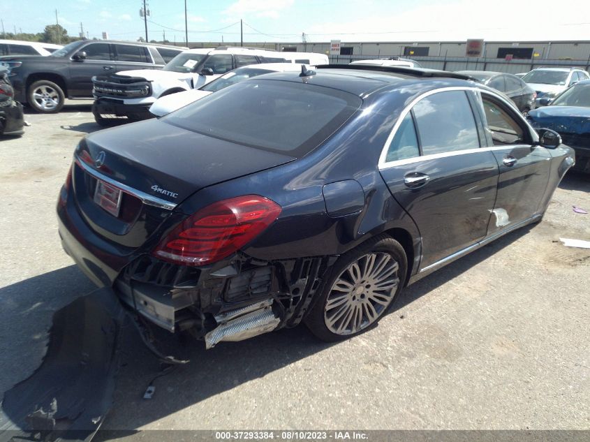 2015 Mercedes-Benz S-Class S 550 VIN: WDDUG8FB3FA106357 Lot: 37293384