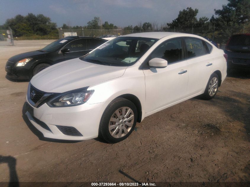 2017 Nissan Sentra Sv VIN: 3N1AB7AP4HY253684 Lot: 37293664