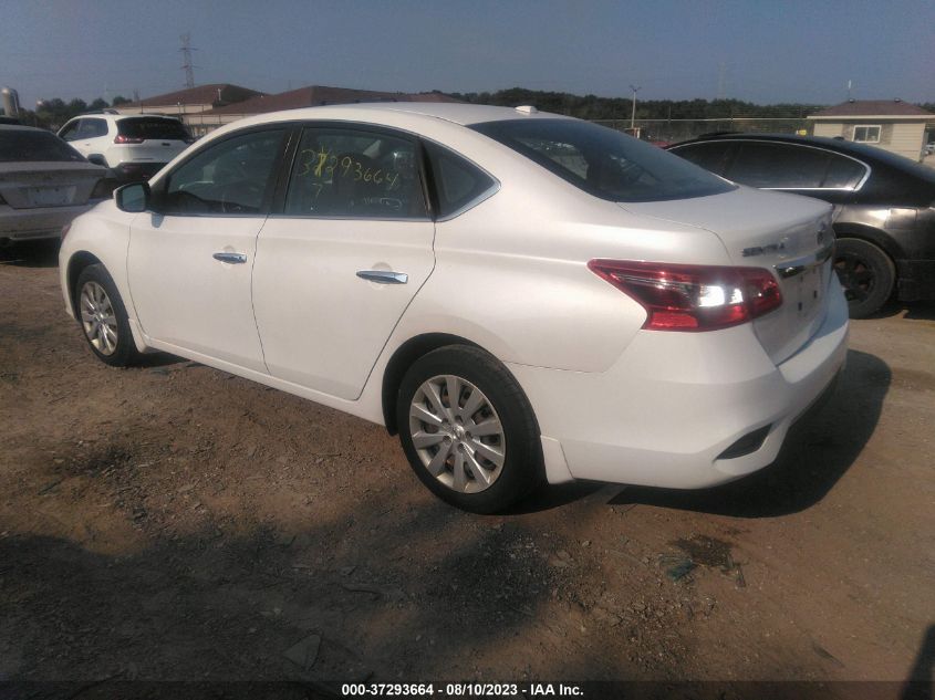 2017 Nissan Sentra Sv VIN: 3N1AB7AP4HY253684 Lot: 37293664