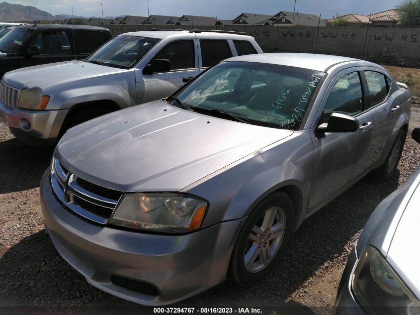 1C3CDZAG4DN614242 2013 Dodge Avenger Se V6