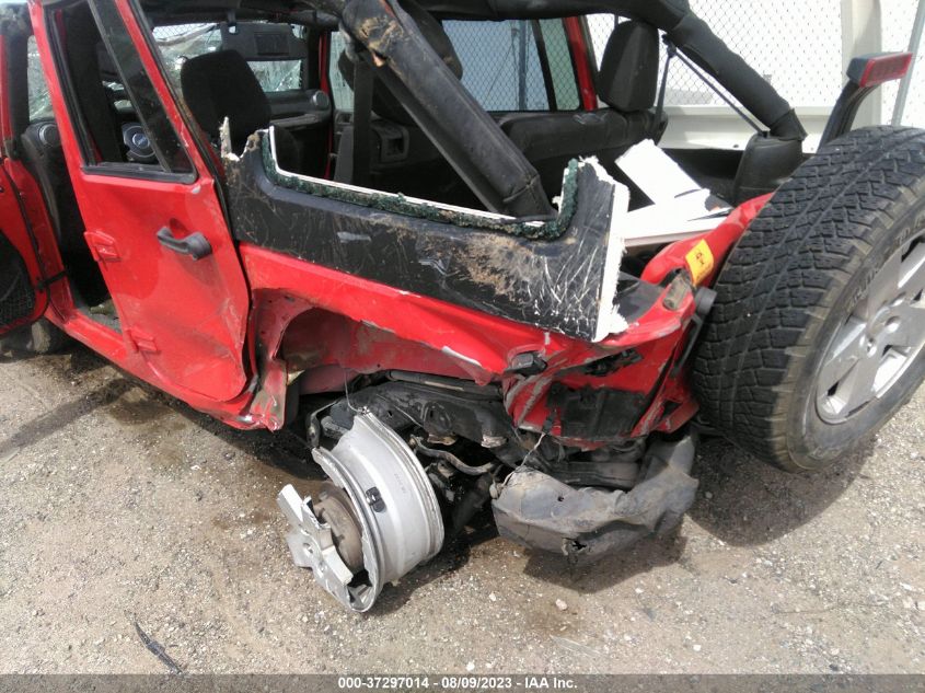 2015 Jeep Wrangler Unlimited Sport VIN: 1C4BJWDG4FL765459 Lot: 37297014