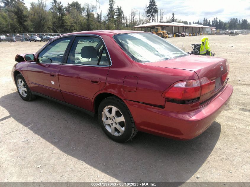 2000 Honda Accord 2.3 Se VIN: JHMCG5673YC020343 Lot: 40253960