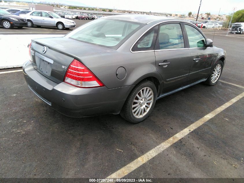 2005 Mercury Montego Premier VIN: 1MEHM43145G624268 Lot: 37297240