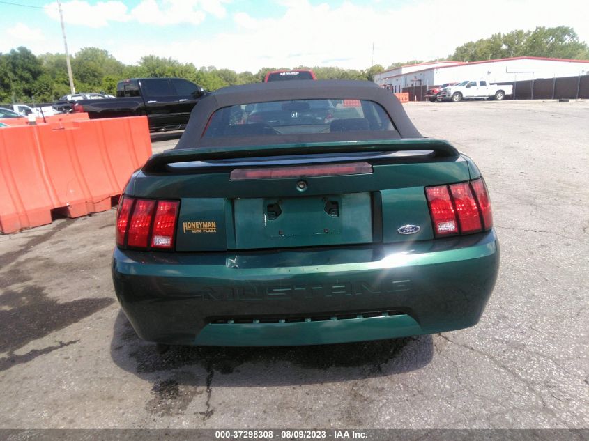 2000 Ford Mustang VIN: 1FAFP4446YF136254 Lot: 37298308