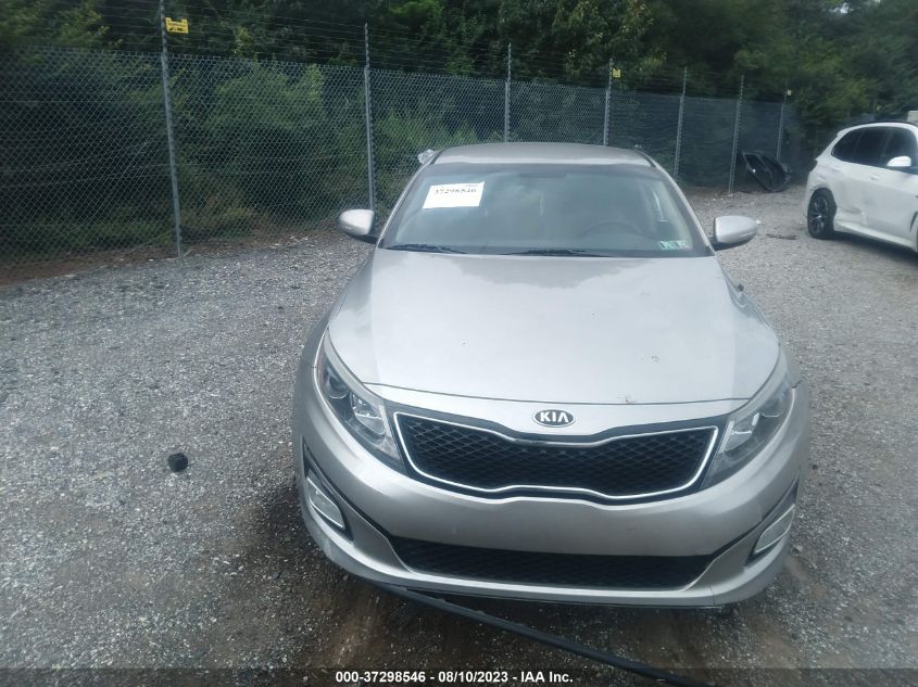 2015 Kia Optima Lx VIN: 5XXGM4A70FG389977 Lot: 39760440