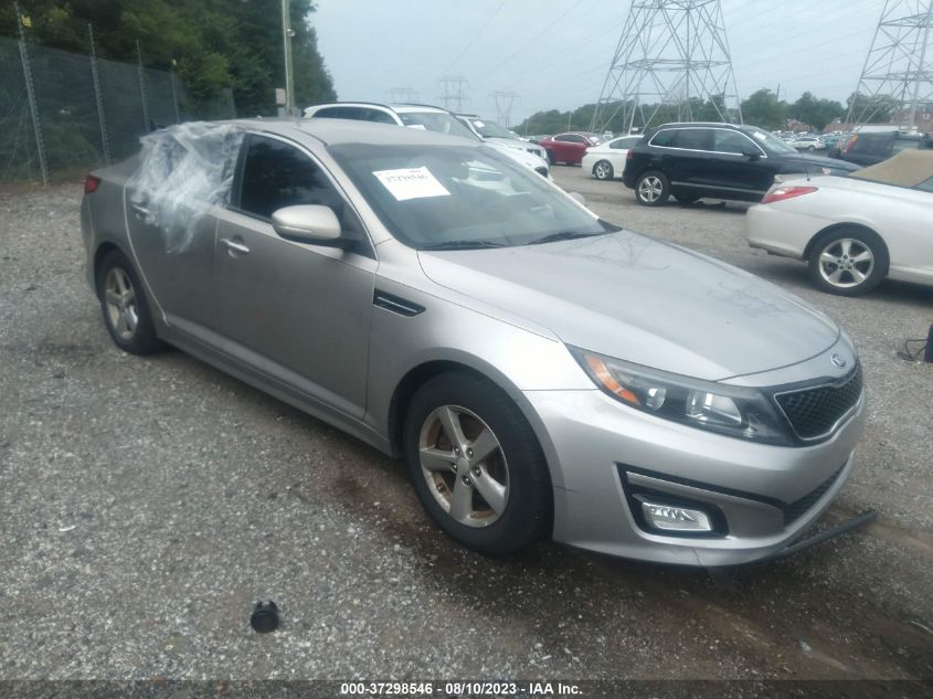 2015 Kia Optima Lx VIN: 5XXGM4A70FG389977 Lot: 39760440