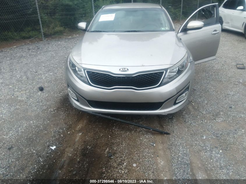 2015 Kia Optima Lx VIN: 5XXGM4A70FG389977 Lot: 39760440