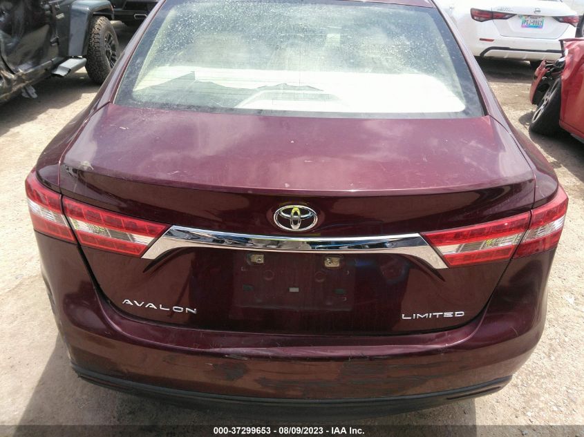 2013 Toyota Avalon Limited VIN: 4T1BK1EB4DU043740 Lot: 37299653