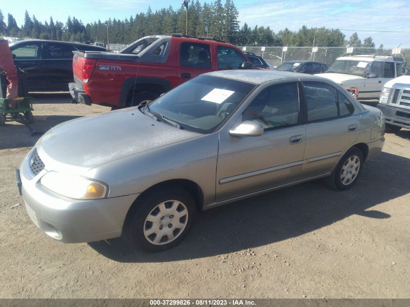 2002 Nissan Sentra Gxe VIN: 3N1CB51D32L582917 Lot: 37299826