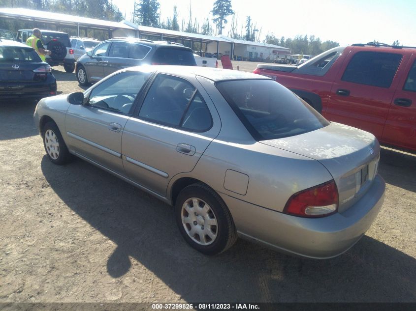 2002 Nissan Sentra Gxe VIN: 3N1CB51D32L582917 Lot: 37299826