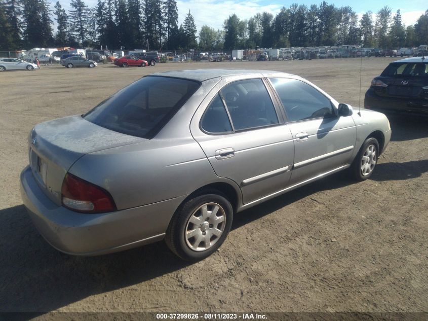 2002 Nissan Sentra Gxe VIN: 3N1CB51D32L582917 Lot: 37299826